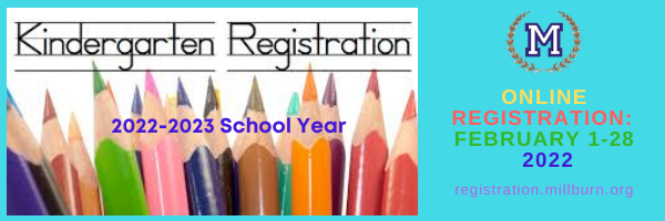 Kindergarten reg banner