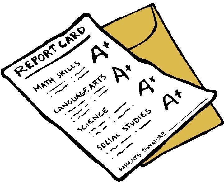 Report Card clipart