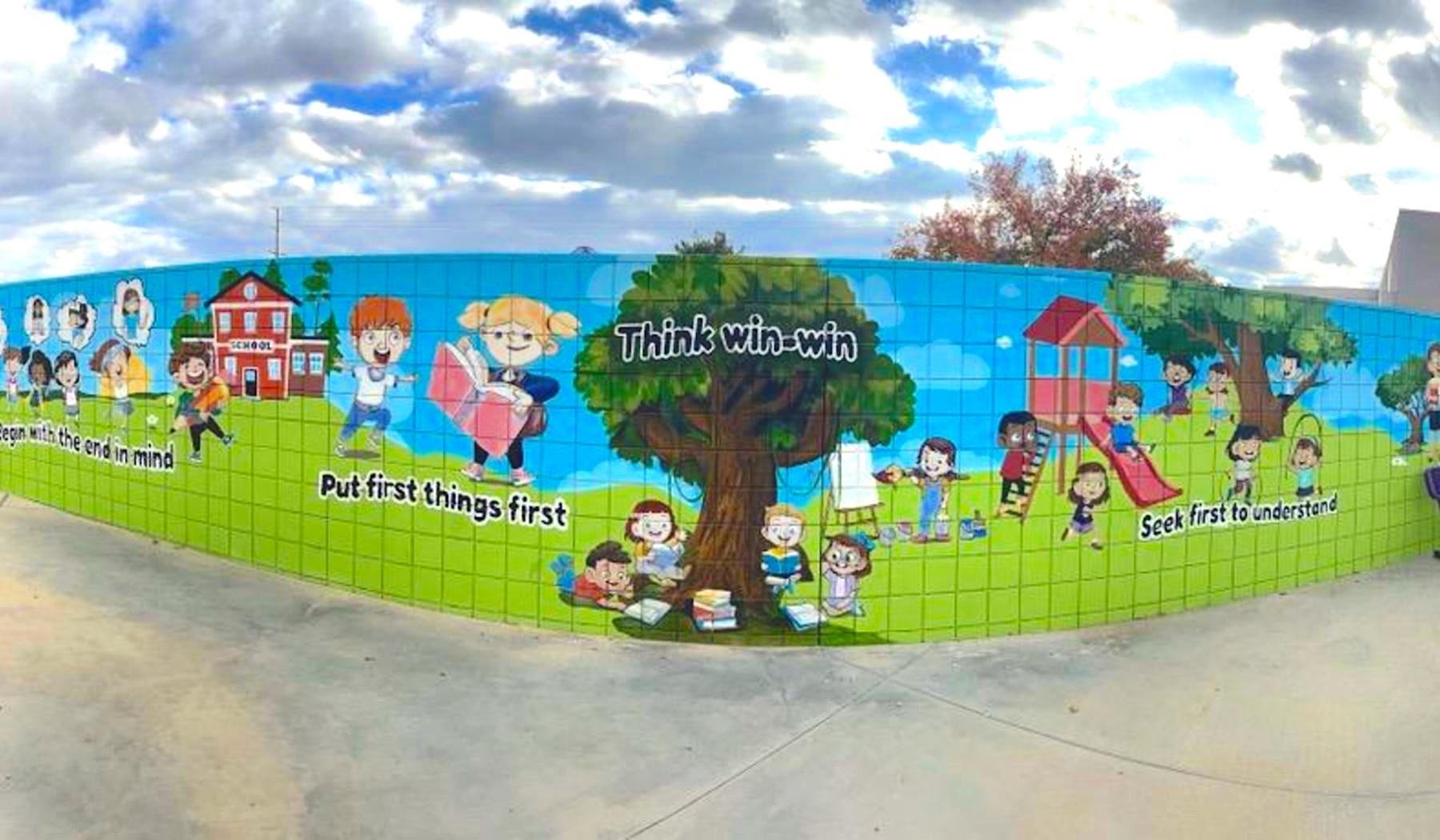 7 Habits wall