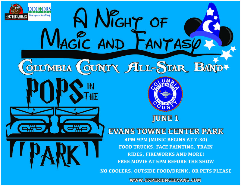 Columbia County All-Star Band Performance Saturday, June 1 from 4 - 9 p.m. Music Begins at 7:30 p.m.