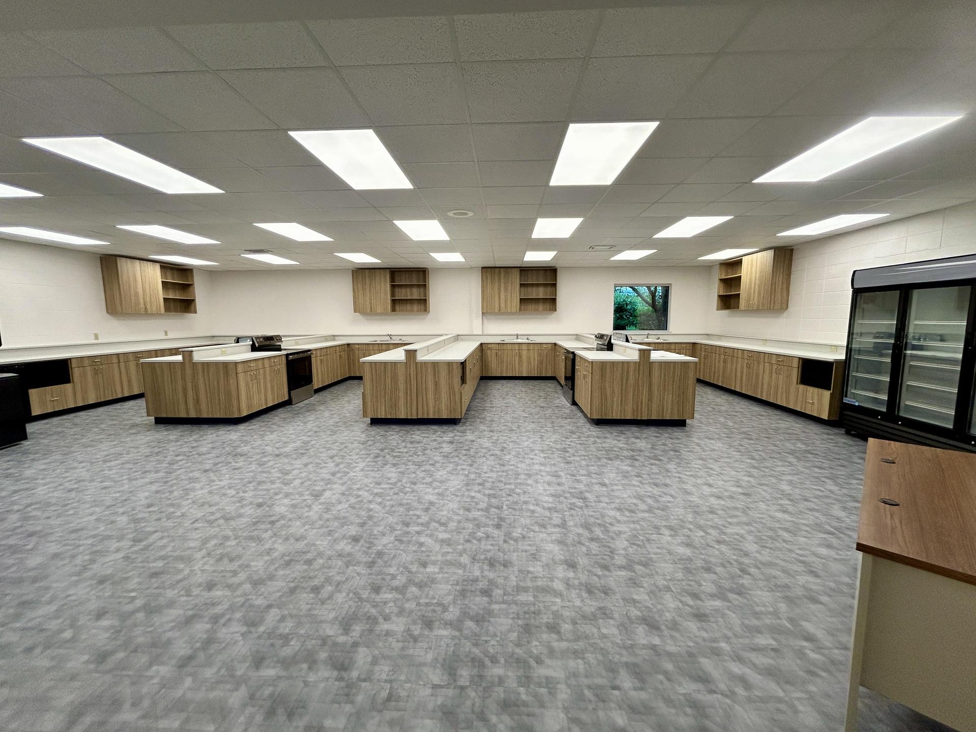 Foods room ready for move in