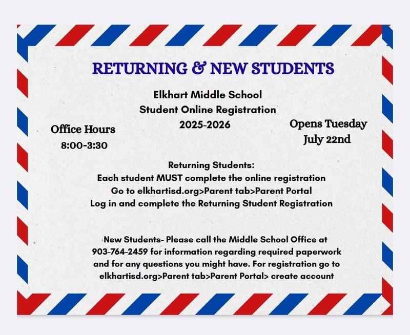 Registration for New and Returning Students - Opens July 22 Featured Photo