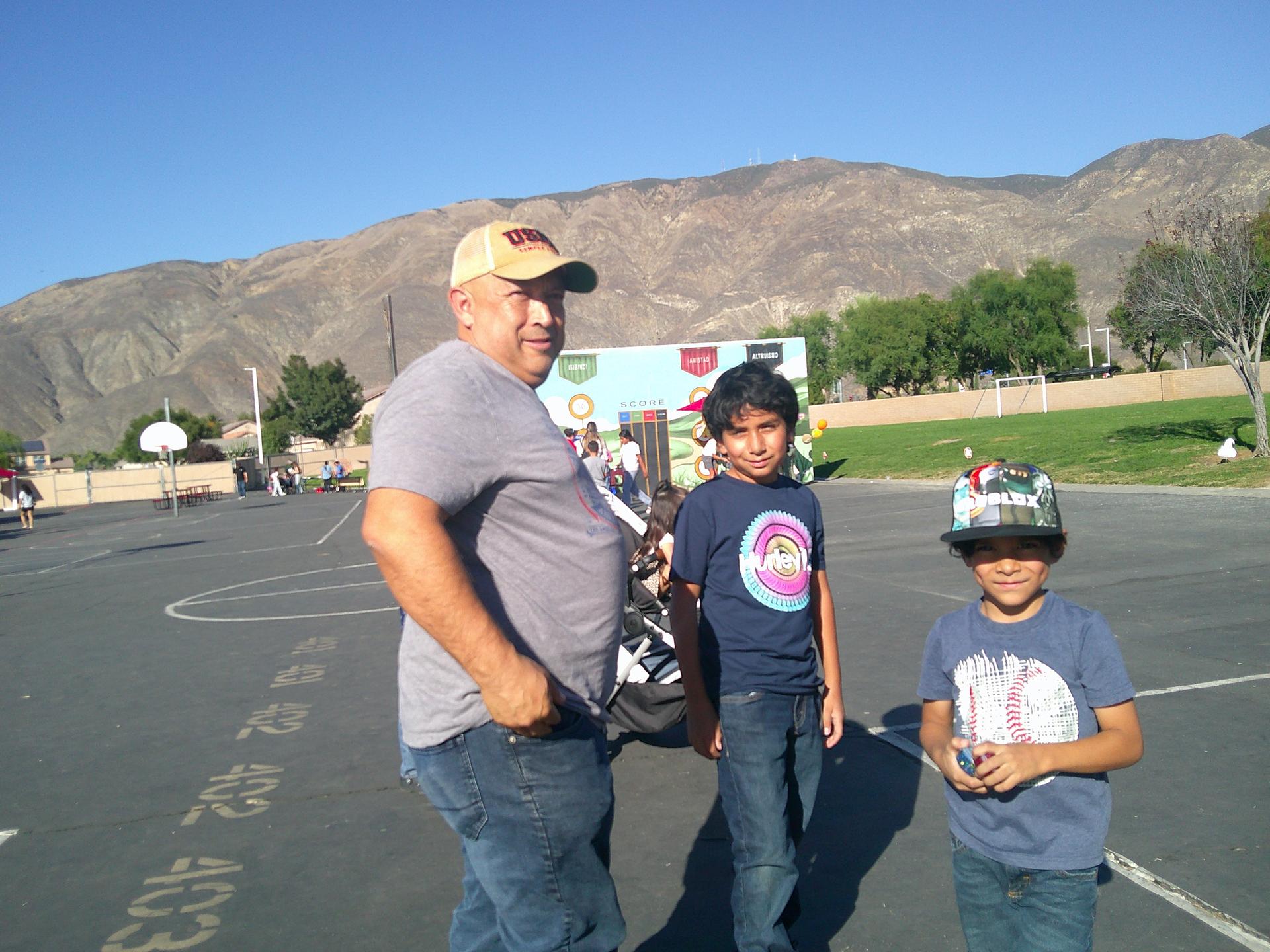 Families at Harvest Festival