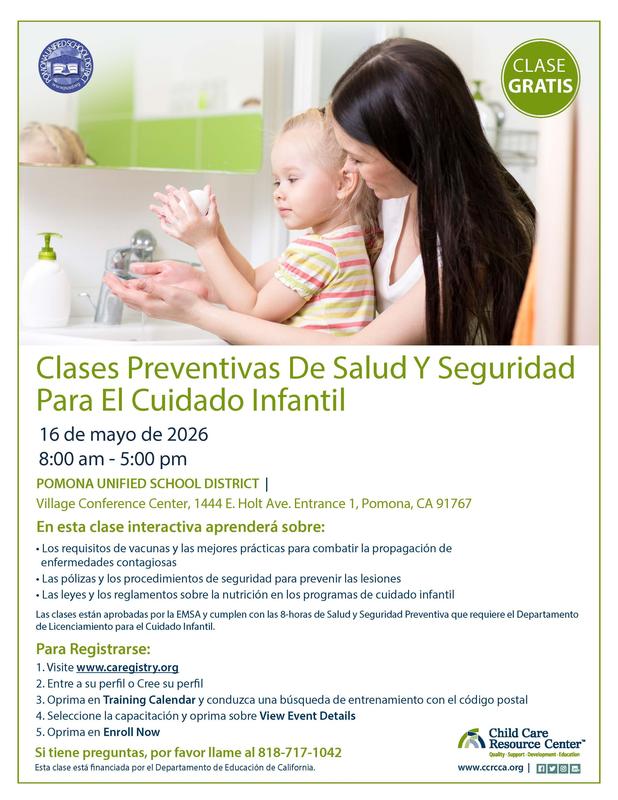 flyer for workshop in spanish