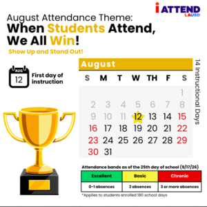 August School Calendar