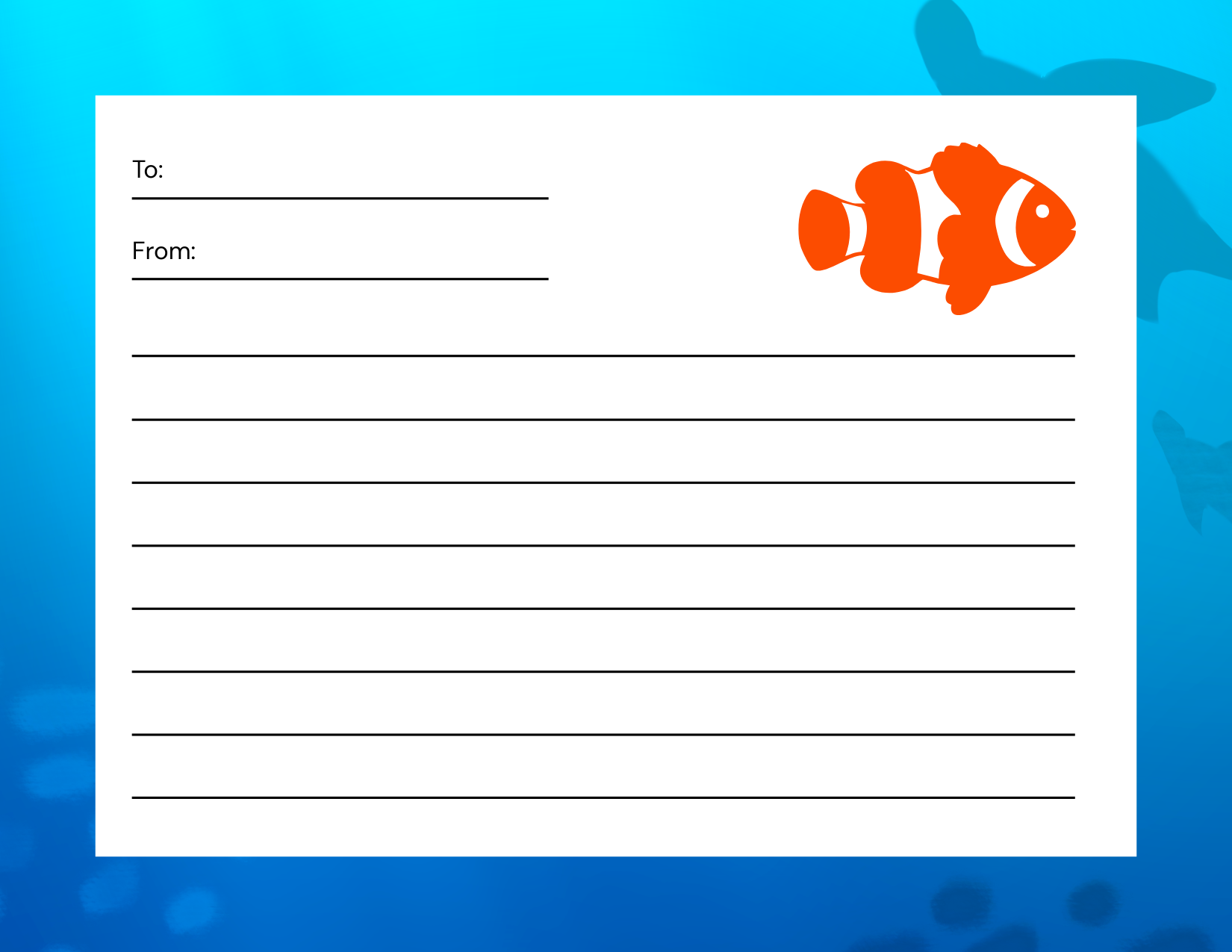 Nemo Extra: Send an Opening Night Note to Your Scholar