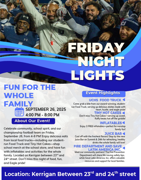 Friday Night Lights Flyer