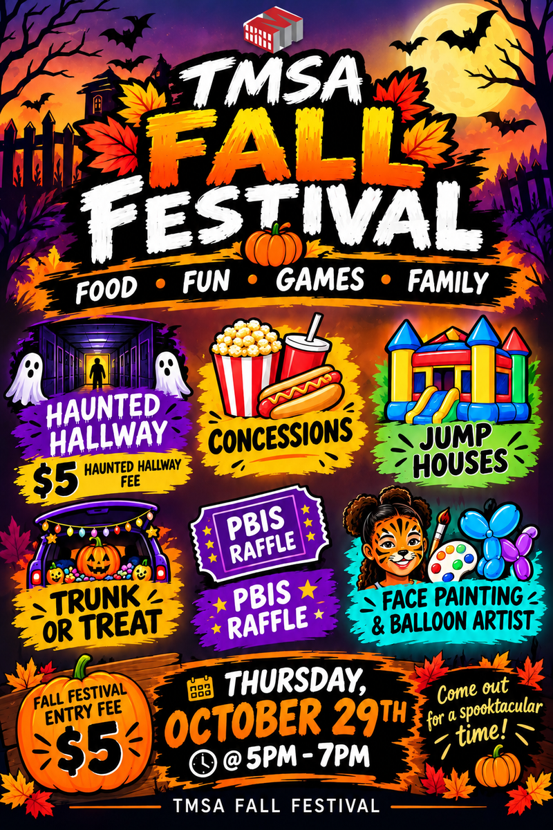 TMSA Fall Festival, Haunted Hallway & Trunk-or-Treat: October 29 Featured Photo