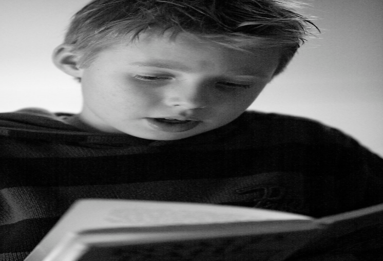 child reading