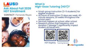 High Dose Tutoring