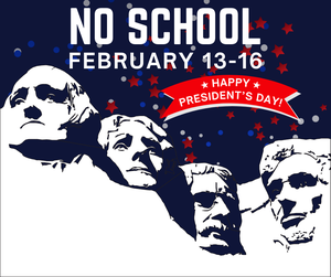 No school February 13-16