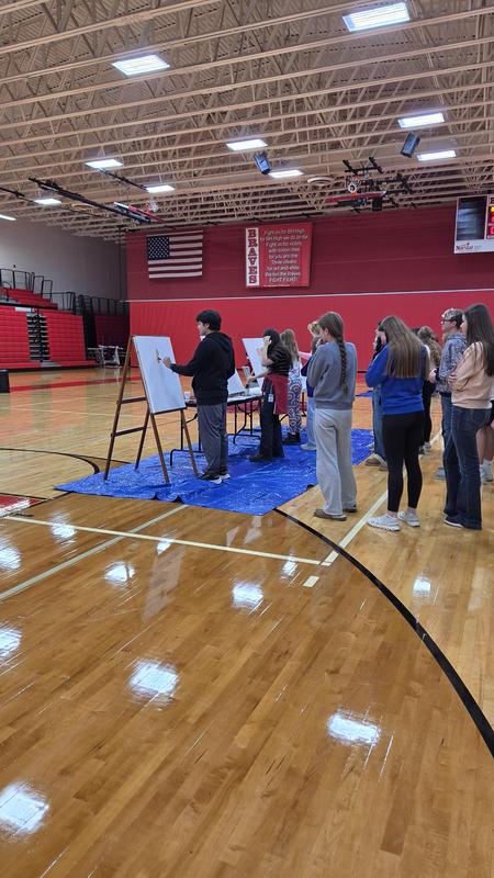 Paint a teacher