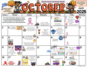 October Calander