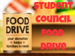Student Council Food Drive