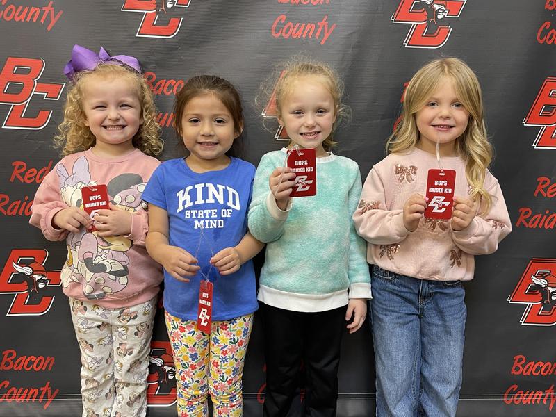 prek january raider kids