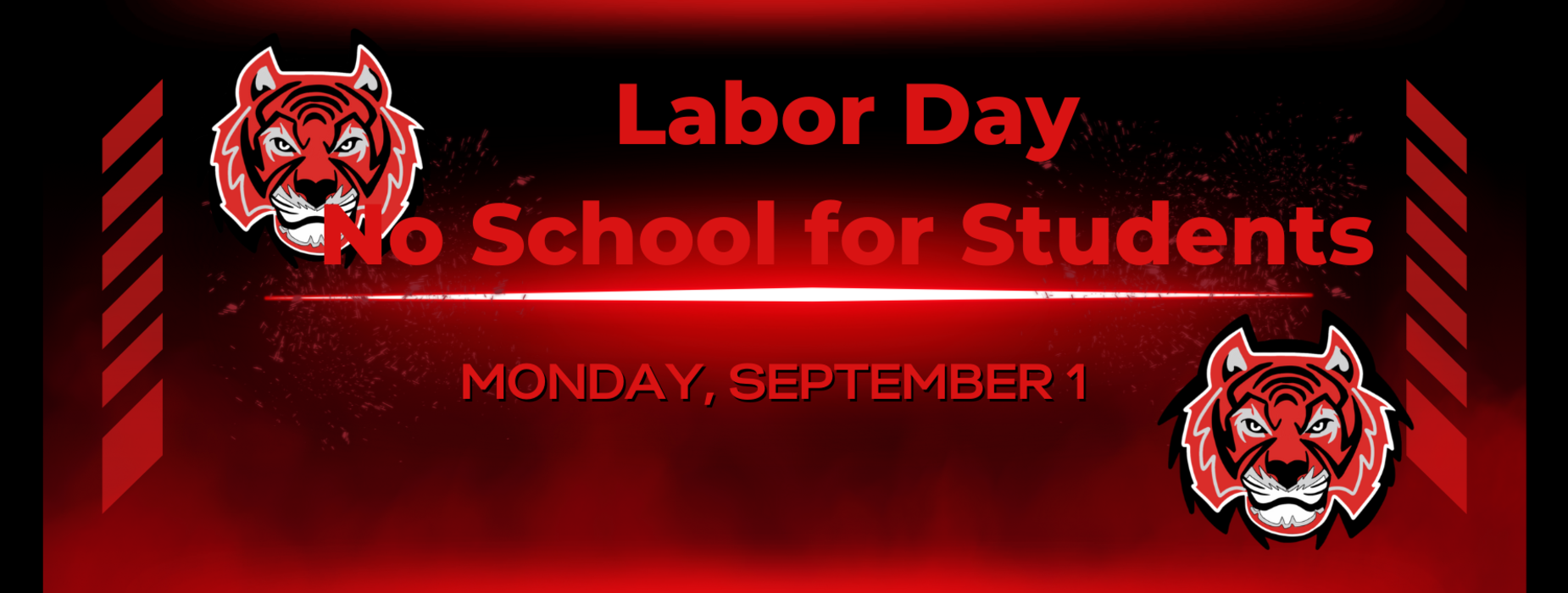 Labor Day, Monday, September 1