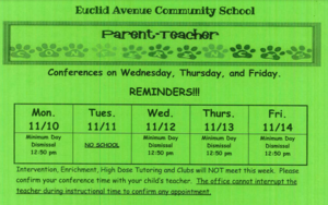 Parent/Teacher Conferences