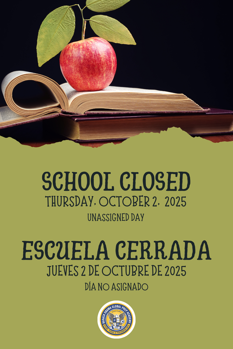Oct 2, No School
