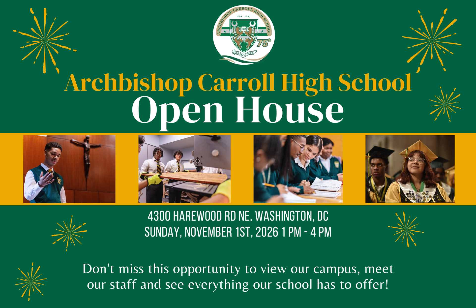 Open House Temporary Flyer