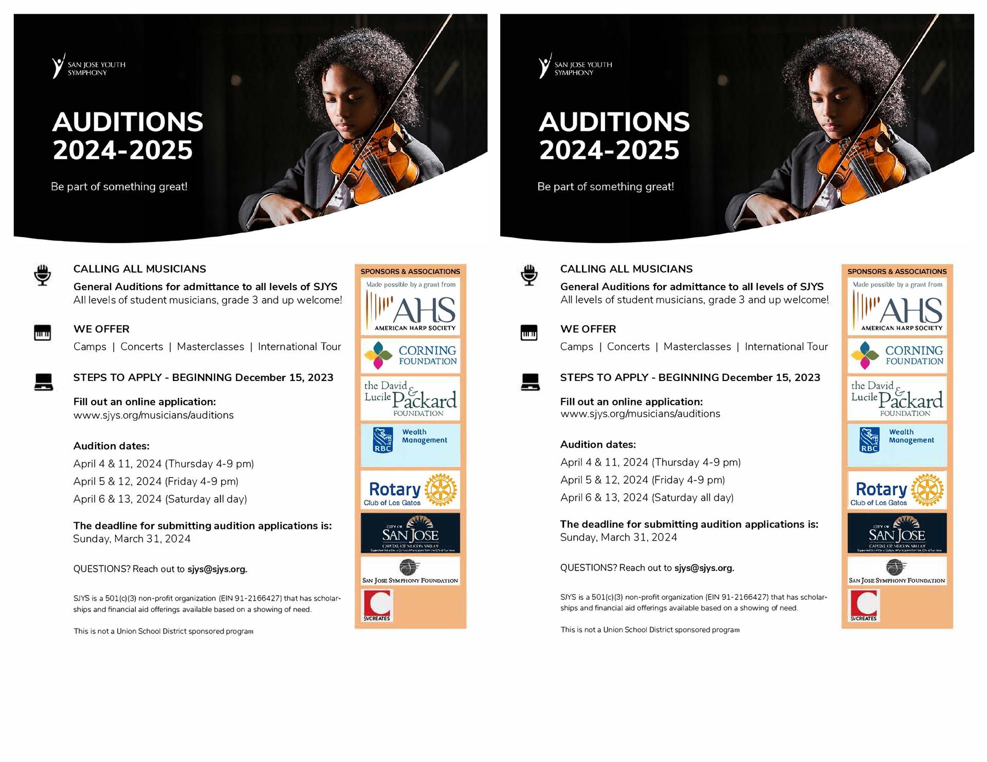 202324 Community Program and Camps Community Program and Camps