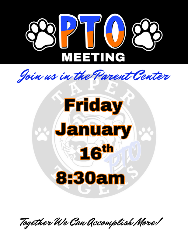 PTO Meeting Flyer 1-16-2026