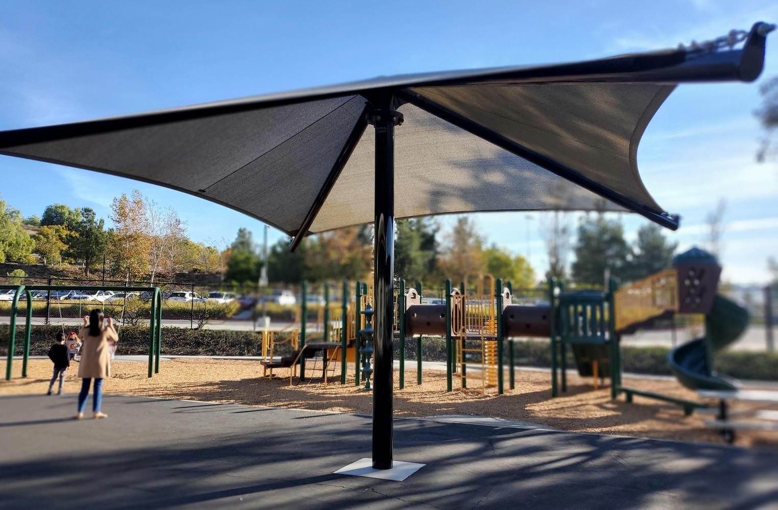 new shade structure