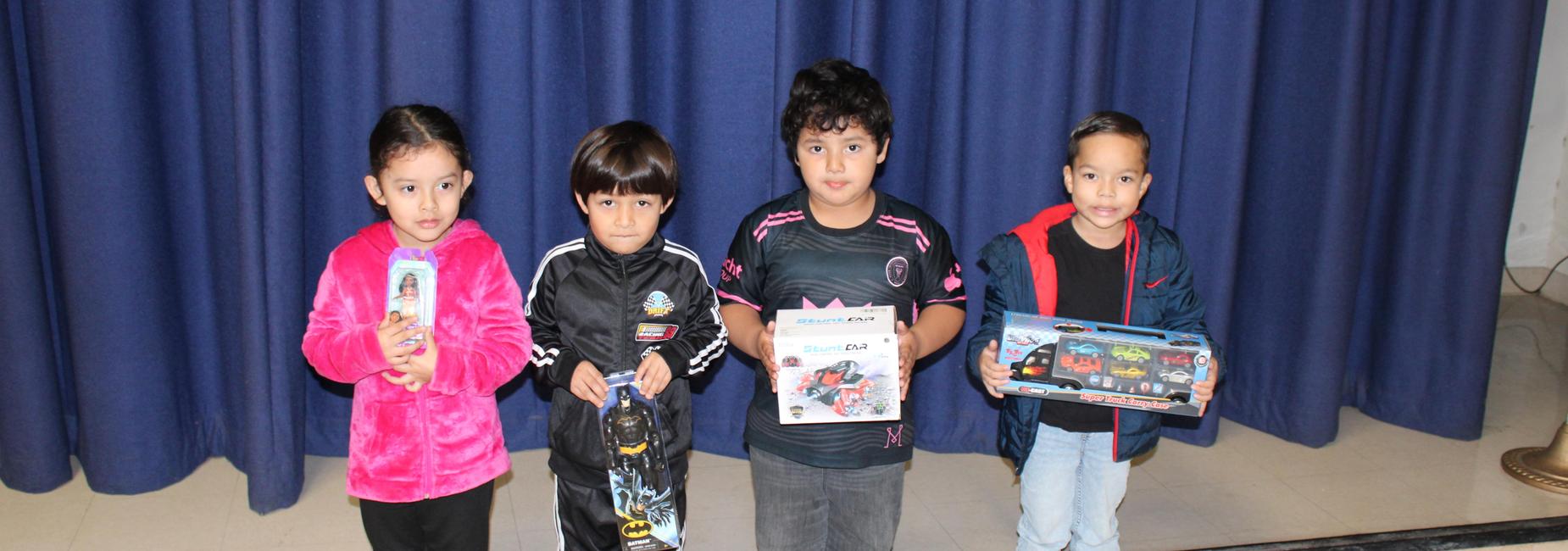 December raffle winners