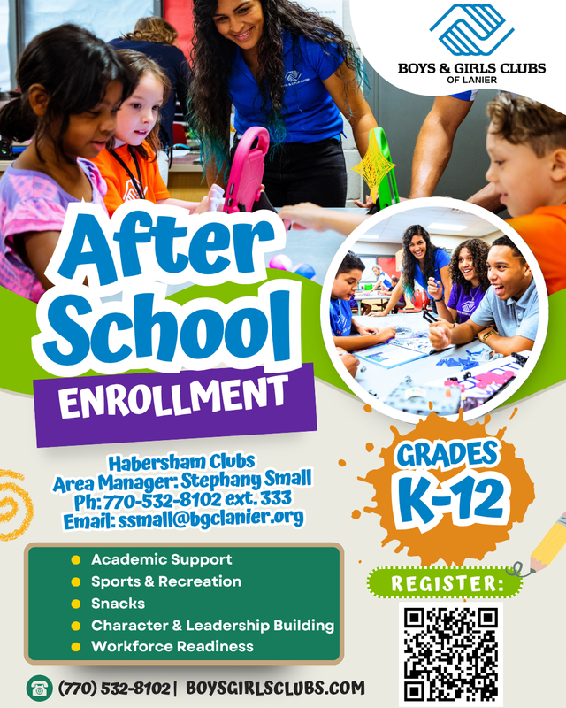 Boys & Girls Clubs After School Enrollment