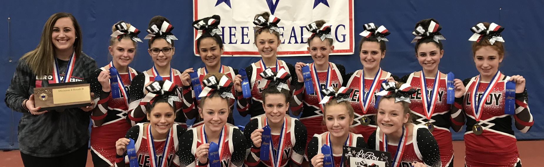 Cheerleading Sectional Winning Team
