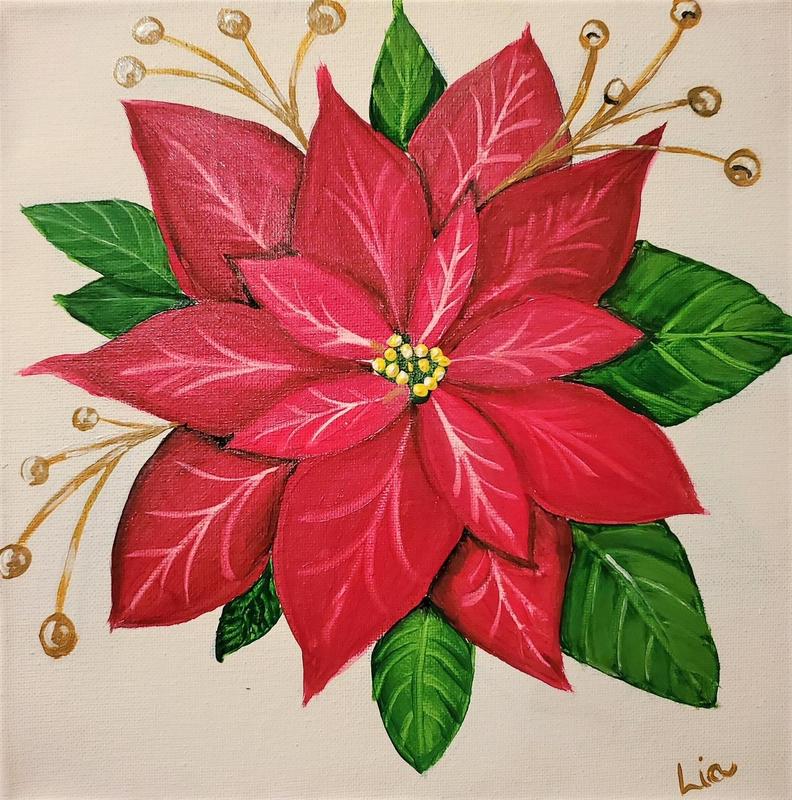 Reserve your Spot to Attend Roarie's Christmas Painting Party Featured Photo