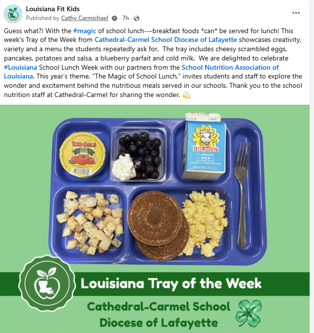 Louisiana Tray of the Week Featured Photo