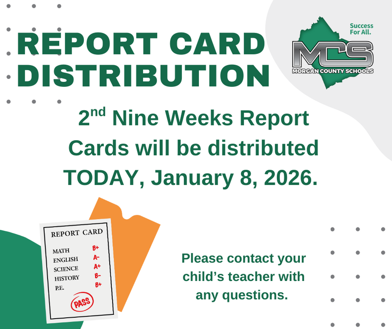 Report Card Distribution today