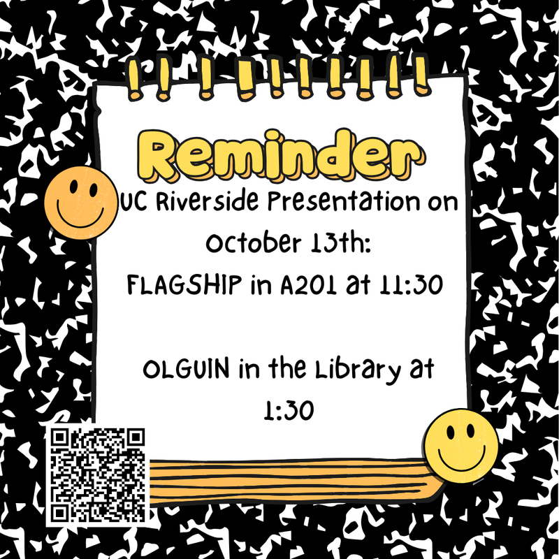 UC Riverside Presentation Information
