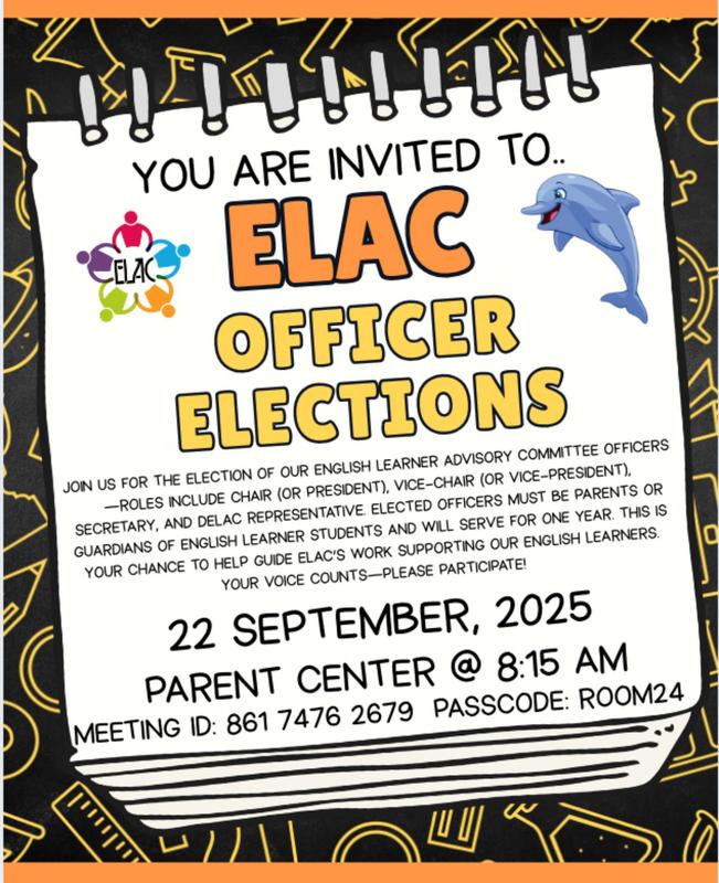 ELAC Officer Elections