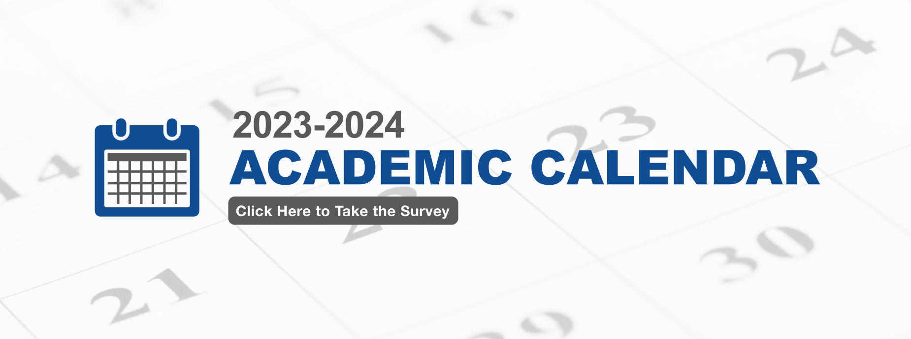 Calendar Survey for 2023-24