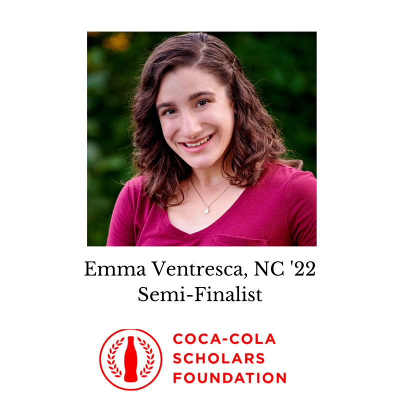 Emma Ventresca North Catholic High School Coca-Cola Scholars Foundation