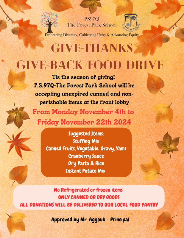 Food Drive information