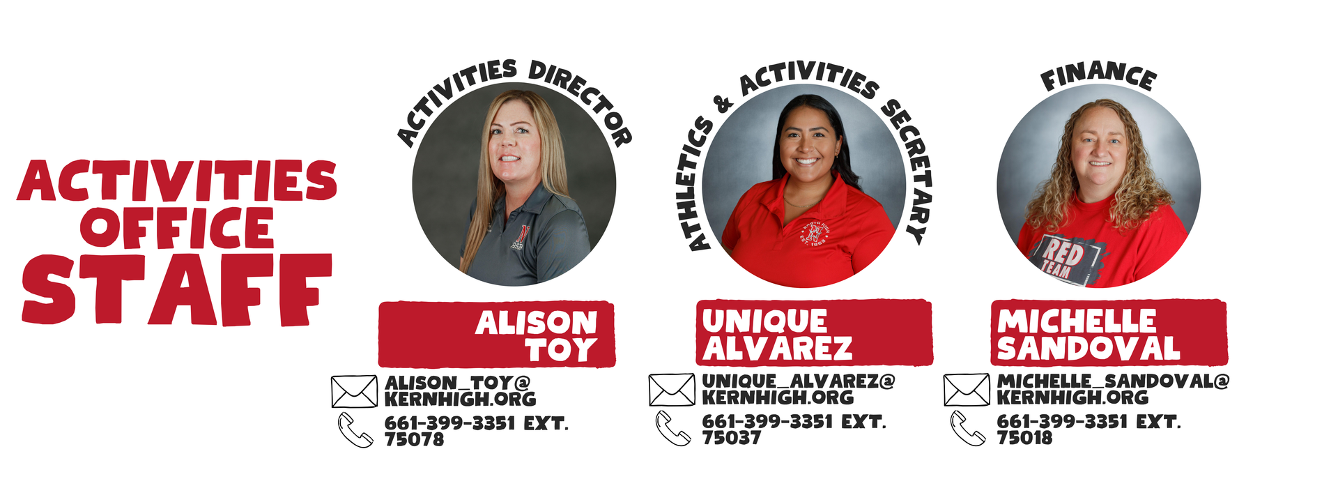 activities office staff