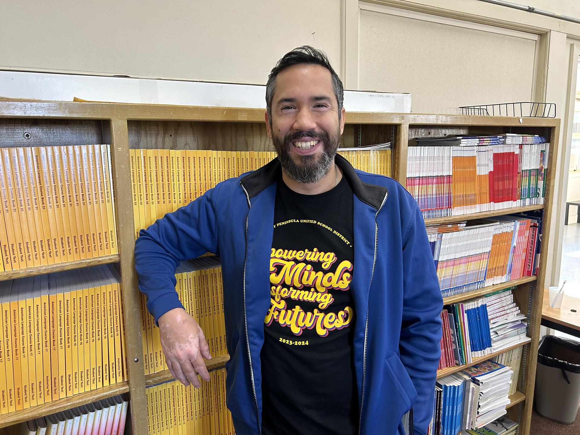 Monterey Adult School ESL Teacher Mike Guerrant