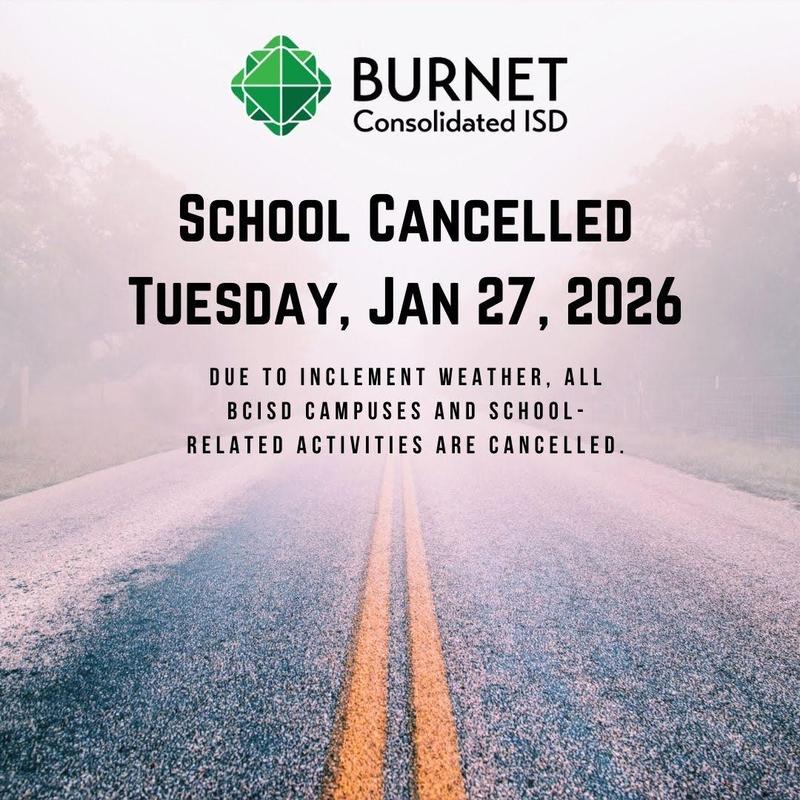 BCISD Closed Tuesday, Jan. 27, 2026