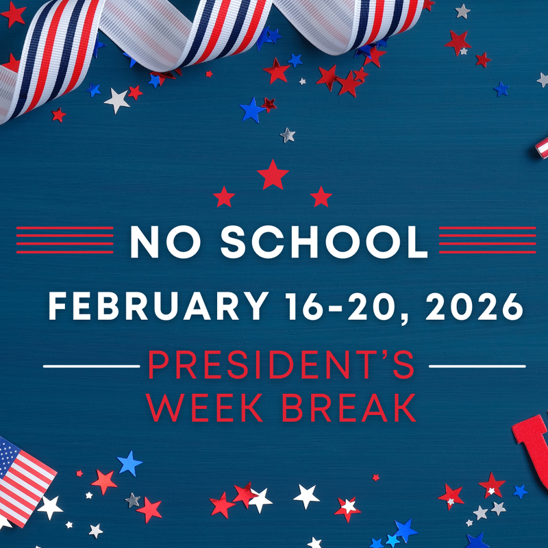 No School - President's Week Break Thumbnail Image