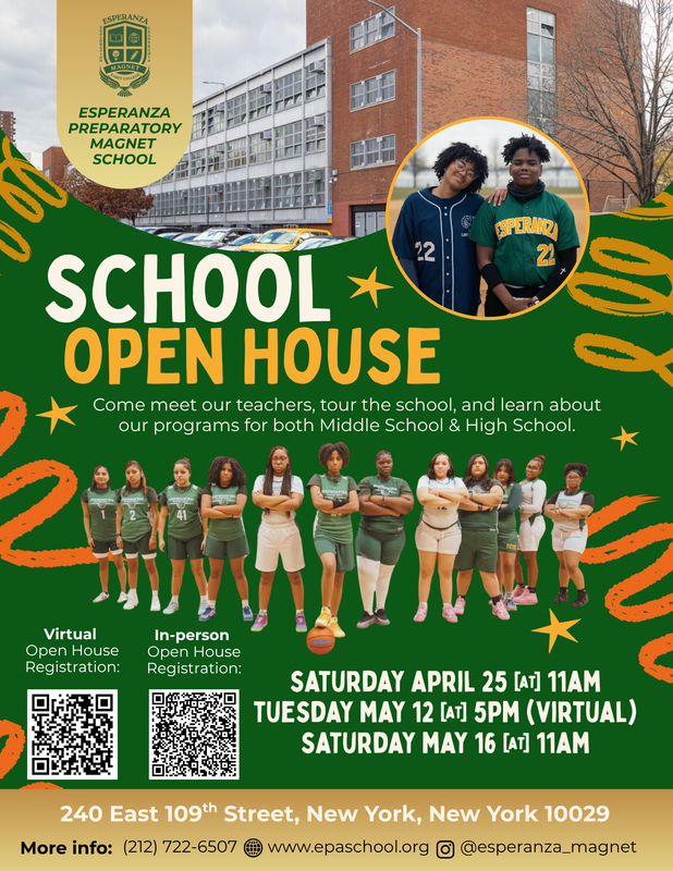 Open House Flyer - Sports
