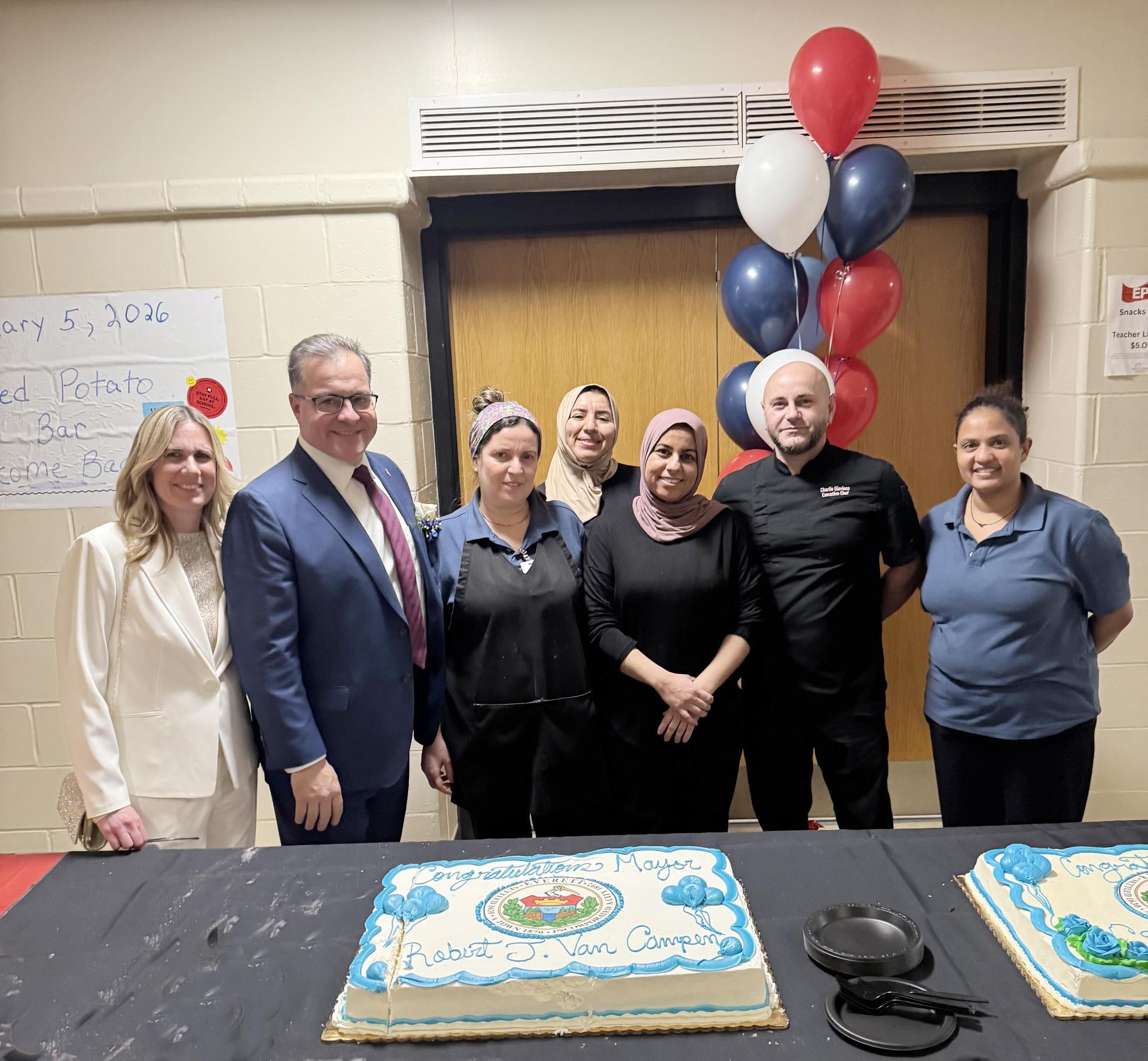 People standing, posed photo