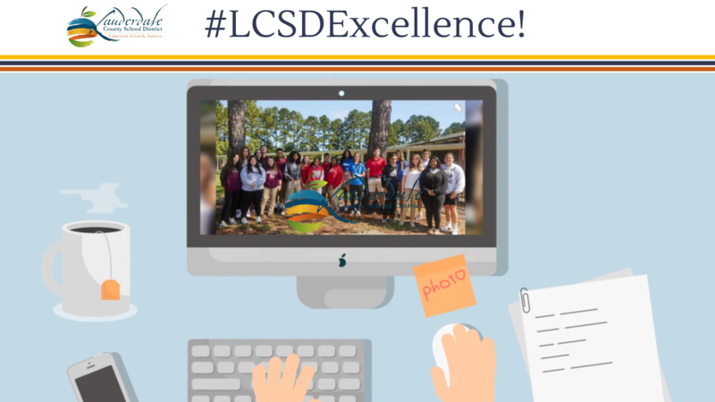 #LCSDExcellence Graphic