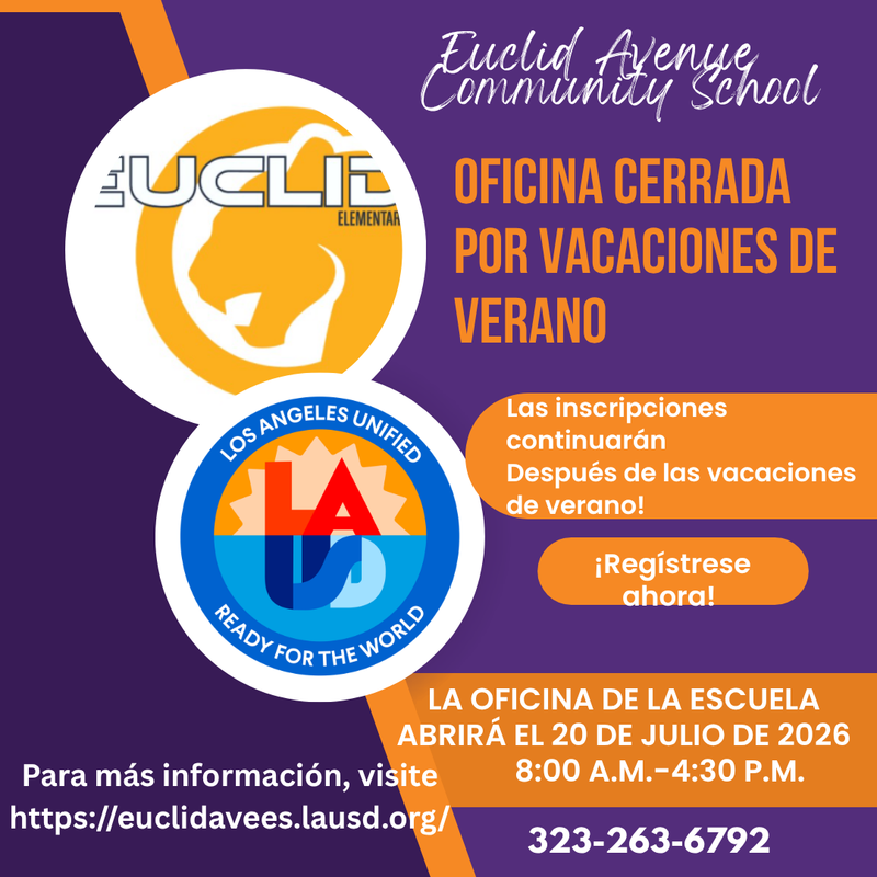 Inscripciones de verano