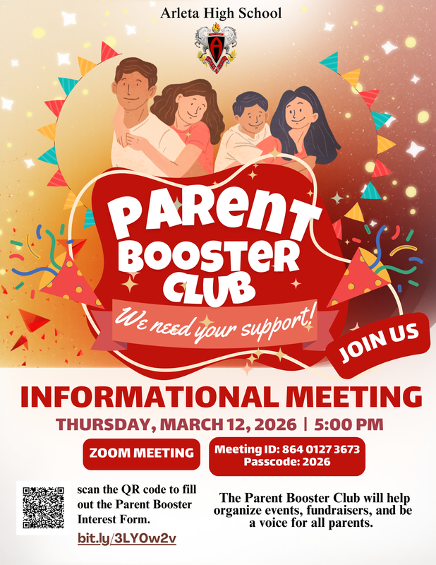 Join Arleta HS first Parent Booster Club !!! Featured Photo