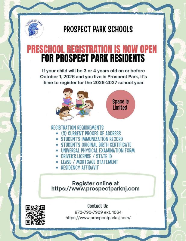 Preschool Registration is now Open!