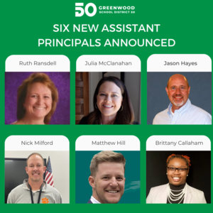 Six New Assistant Principals Announced in D50