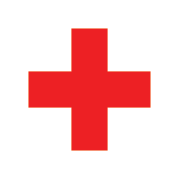 first aid cross