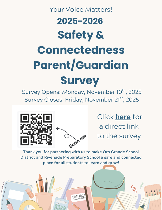 Safety & Connectedness flyer